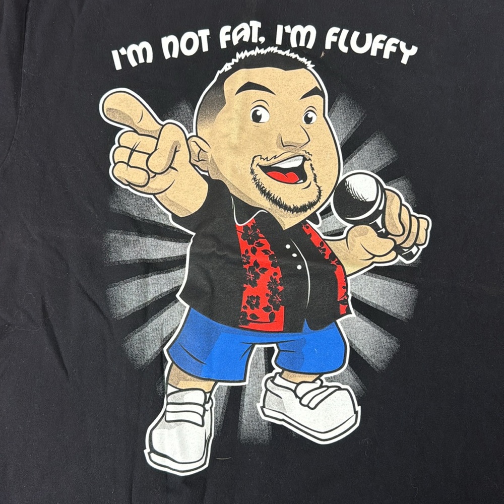Gabriel Iglesias tour souvenir “I’m not fat I’m fluffy” comedian concert t-shirt